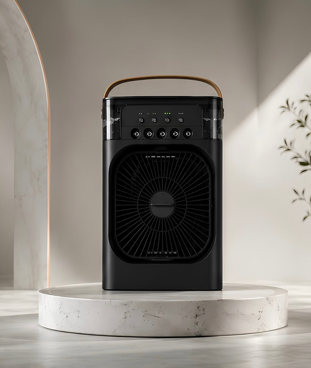 Ventilador portátil con agua